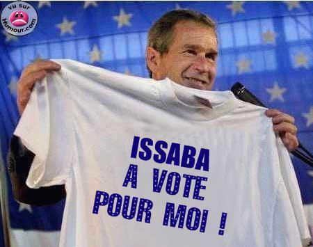 je vote pour jorje boush